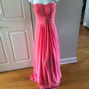 Bill levkoff Dress size 12 color coral new with tag